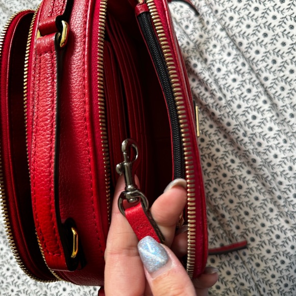 Dooney and Bourke Belvedere Red - Picture 15 of 16